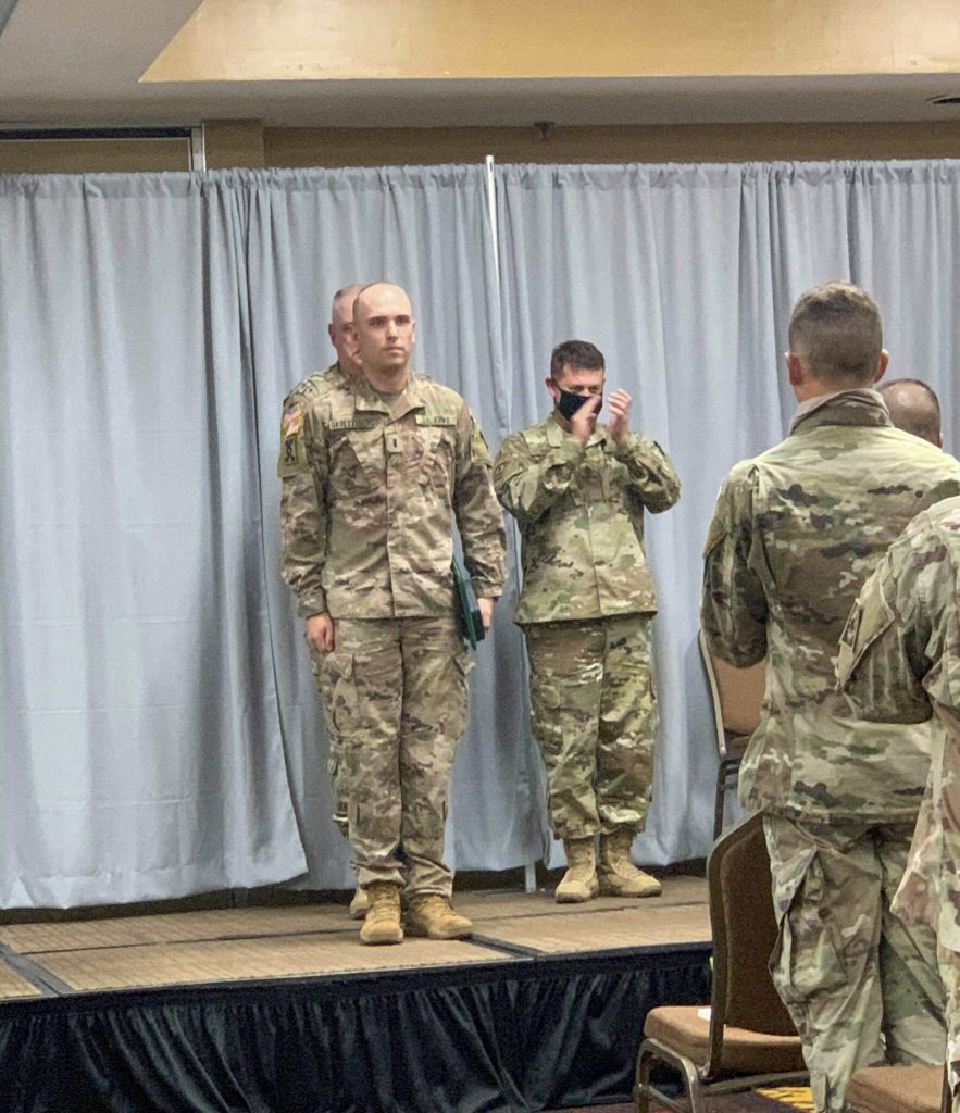 1st Lt. Andrew Skretteberg earns prestigious Bronze Star