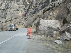 Wind River Canyon boulder (3-9-21)