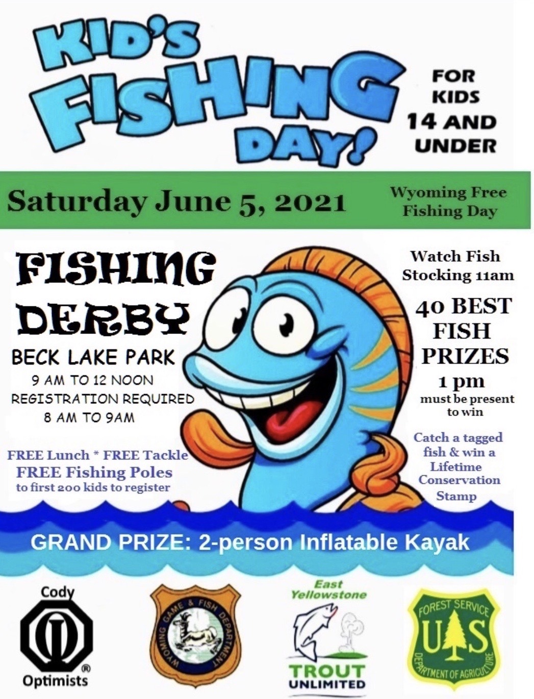 Kid's Fishing Day KODI Radio