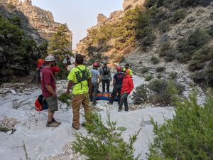 Big Horn Search and Rescue in Simmons Canyon