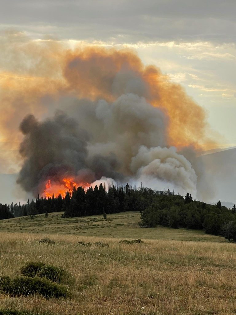 Crater Ridge Fire 08-08-21