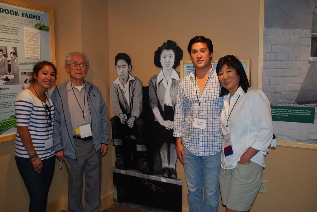 Bill Higuchi in 2011 with Adele, Bill and Shirley