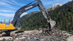 Teton Pass landslide