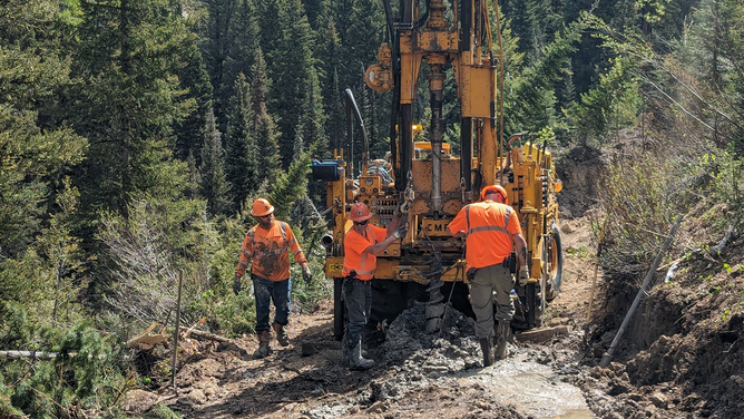 Teton Pass Drilling