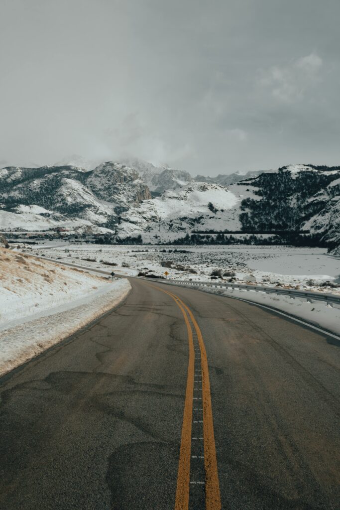 Road in Yellowstone