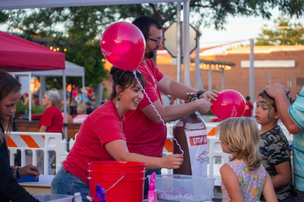 Paint the Town Red Event at NWC