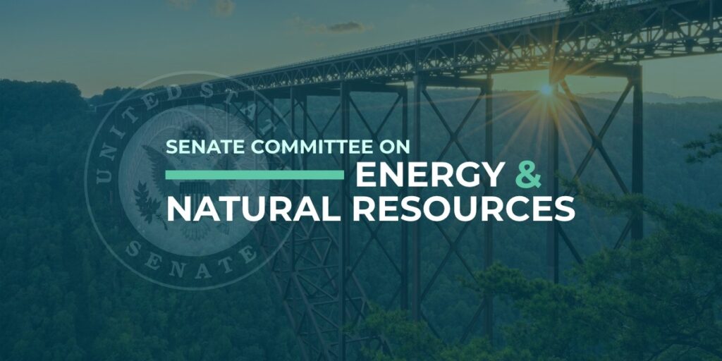 Senate Committee Energy and Natural Resource logo