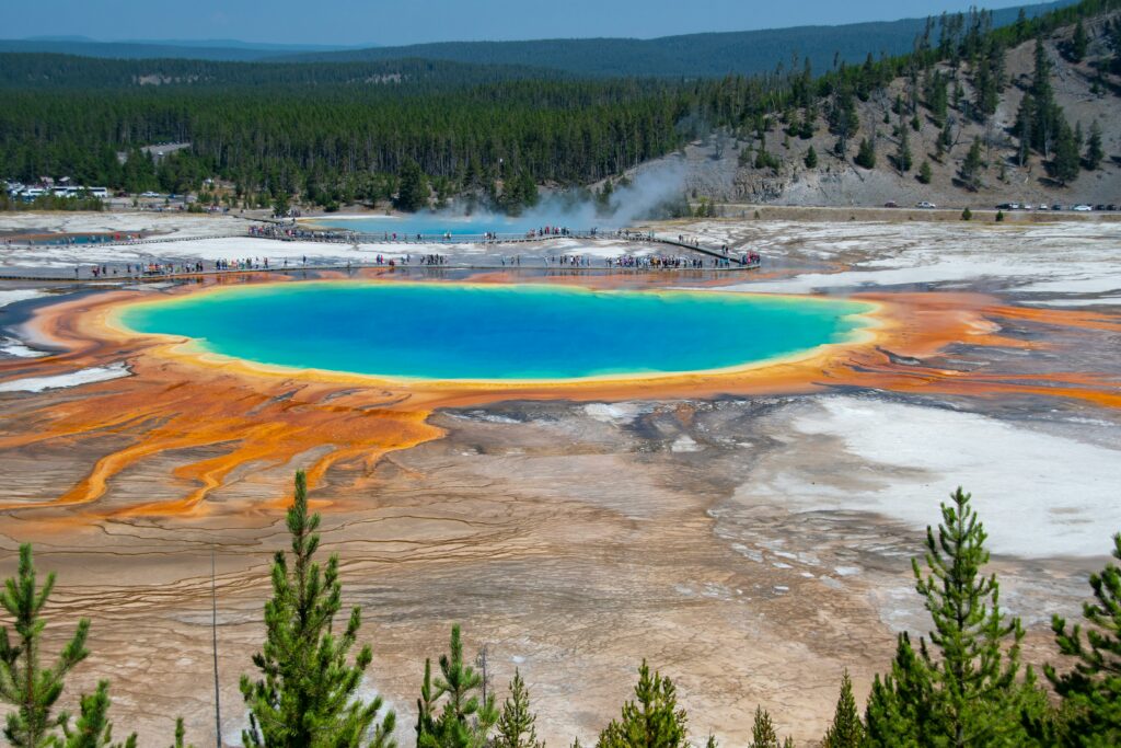 Grand Prismatic Springs, Yellowstone National Park