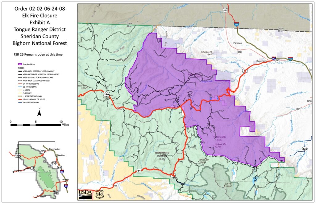 Elk Fire Map