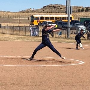 Ellie Ungrund on the Mound