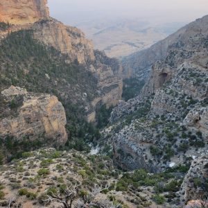 Simmons Canyon in Big Horn Mountains