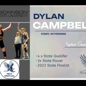 Dylan Campbell Signs with Dickinson State for Wrestling. Phot Courtesy: Laura Hays Campbell-Facebook