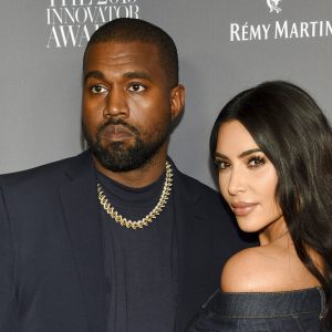FILE - Kanye West, left, and Kim Kardashian attend the WSJ. Magazine Innovator Awards on Nov. 6, 2019, in New York. Kim Kardashian West filed for divorce Friday, Feb. 19, 2021, from Kanye West after 6 1/2 years of marriage. Sources familiar with the filing but not authorized to speak publicly confirmed that Kardashian filed for divorce in Los Angeles Superior Court. The filing was not immediately available. (Photo by Evan Agostini/Invision/AP, File)