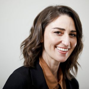 FILE - This March 26, 2019 photo shows musician Sara Bareilles posing for a portrait in New York. The singer-songwriter of “Brave” and “Love Song” will star in a return of the musical "Waitress," playing the lead role of Jenna Hunterson. She’ll be in the show when it restarts at the Ethel Barrymore Theatre on Sept. 2 through Oct. 17.  (Photo by Brian Ach/Invision/AP, File)