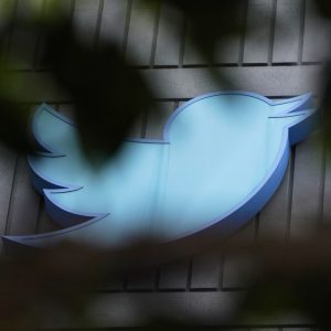 FILE - Twitter's blue bird is seen on its headquarters building in San Francisco, July 24, 2023.  Special counsel Jack Smith obtained search warrant for Twitter to turn over info on Trump's account, court documents say.  Elon Musk recently unveiled a new "X" logo to replace Twitter's famous blue bird. (AP Photo/Godofredo A. Vásquez, File)