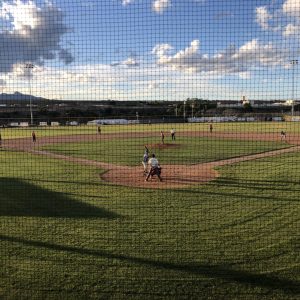 Baseball Sunset