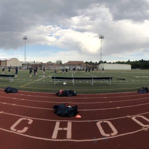 Bronc Football Practice 2020