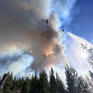 Elk Fire Water Drop