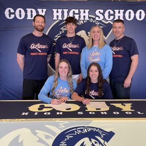 Kennedi and Reece Niemann Sign with Pima Community College. Picture © Cole Havens