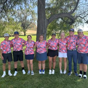 Team - L to R - Carson Krebes, Colby Crandall, Eliana Hopkin, Zandy Eckley, Jordan Shumard, Ashlyn Wiener, Myles Bailey, and Conner Boswell