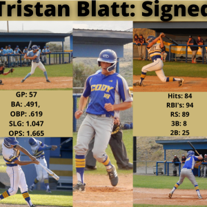 Tristan Blatt Signed