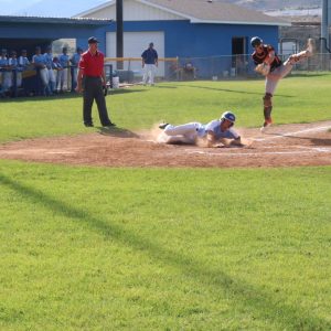 Tristan Slides Home