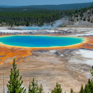 Grand Prismatic Springs, Yellowstone National Park