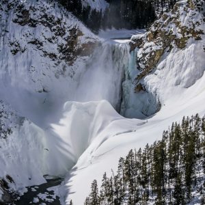 Lower Falls in Yellowstone